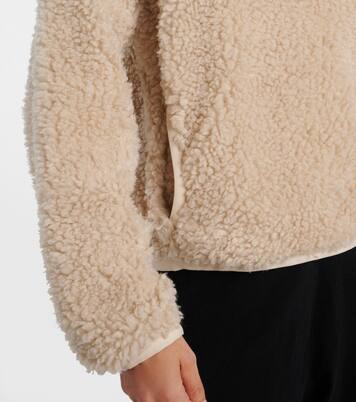 Fleece turtleneck top | Moncler Grenoble