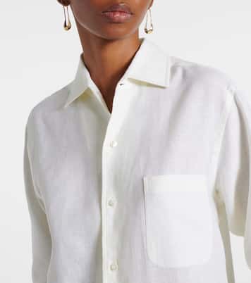 André linen shirt | Loro Piana
