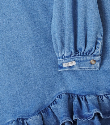 Vestido Luus de denim con volantes | Donsje