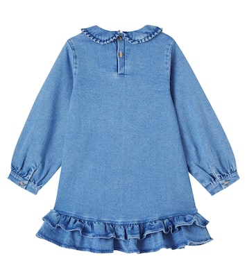 Vestido Luus de denim con volantes | Donsje