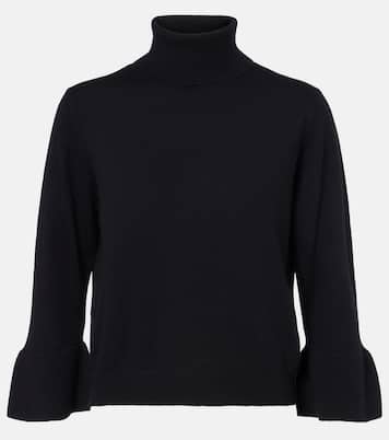 Wool and cashmere turtleneck sweater | Jardin des Orangers