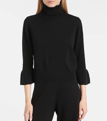 Wool and cashmere turtleneck sweater | Jardin des Orangers