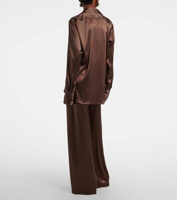 Silk-blend shirt | Dries Van Noten