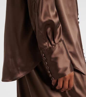 Silk-blend shirt | Dries Van Noten