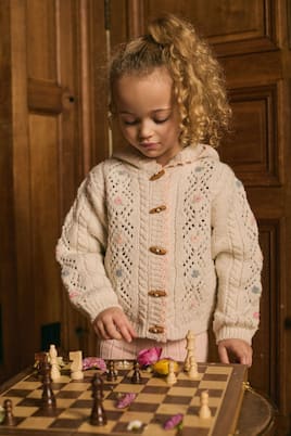 Tonylane hooded cardigan | Louise Misha