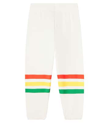 Printed cotton sweatpants | Mini Rodini
