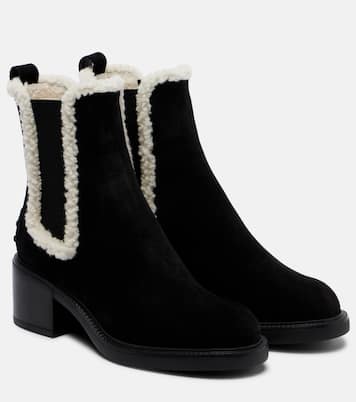 Chelsea Boots Gommino aus Veloursleder | Tod's