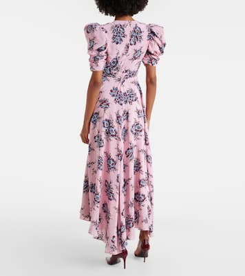 Floral-appliqué silk gown | Rodarte