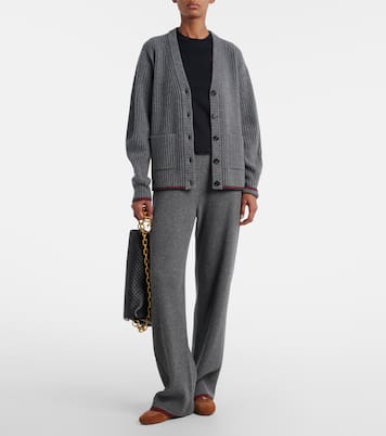 T-shirt brodé en coton et dentelle | Gucci