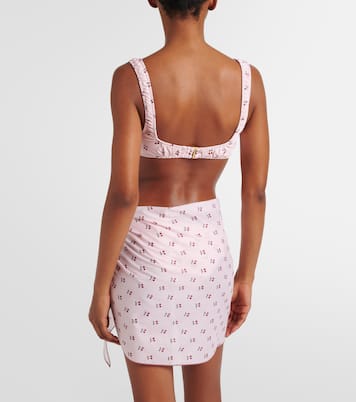 Cherries cotton beach cover-up | Montce