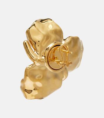 Blossom crystal-embellished earrings | Oscar de la Renta