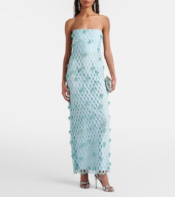 Robe bustier Iridessa à sequins | Simkhai