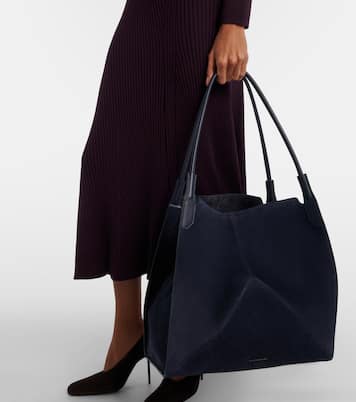 Sac cabas Victoria en daim | Victoria Beckham