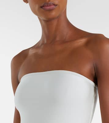 Belted embellished swimsuit | Adriana Degreas