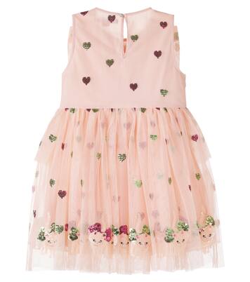 Kleid Yvonne aus Tüll mit Pailletten | Konges Sløjd