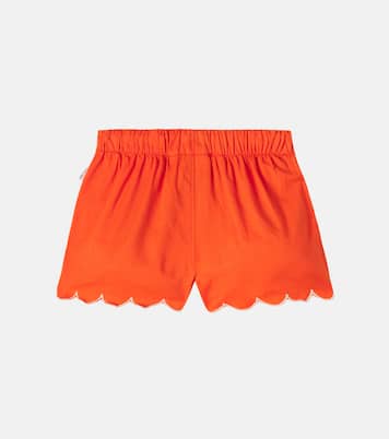 Addie scalloped cotton shorts | Molo