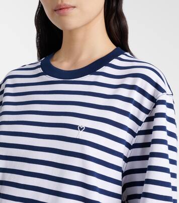 Striped cotton jersey T-shirt | Ami Paris