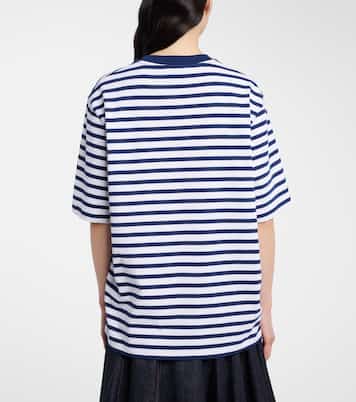 Striped cotton jersey T-shirt | Ami Paris