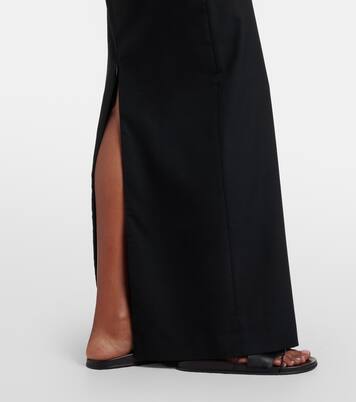 Bartelle wool maxi skirt | The Row