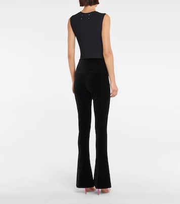 Leggings Spat de terciopelo elástico | Norma Kamali