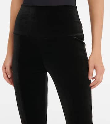 Leggings Spat de terciopelo elástico | Norma Kamali