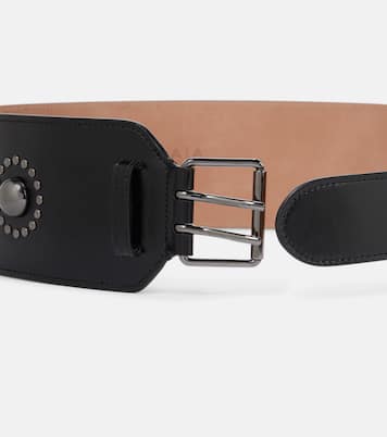 Cintura in pelle con borchie | Alaïa