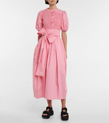 Junita cotton poplin midi skirt | Cecilie Bahnsen