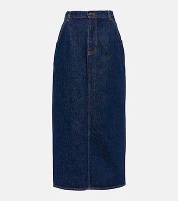 Falda midi en denim | Magda Butrym