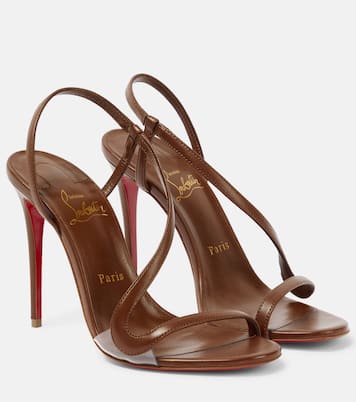 Nudes Rosalie leather sandals | Christian Louboutin