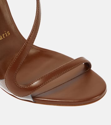 Nudes Rosalie leather sandals | Christian Louboutin