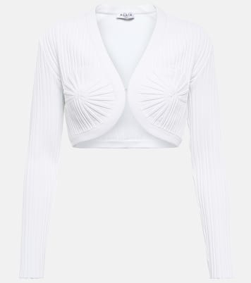 Cardigan cropped in maglia | Alaïa