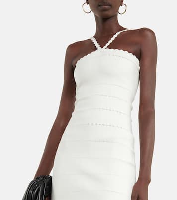 Openwork knit midi dress | Victoria Beckham