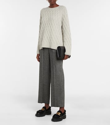 Mocassini Kate in pelle e shearling | Tod's