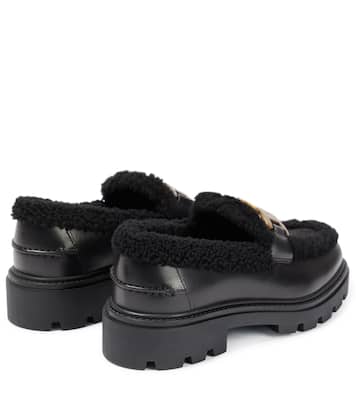 Mocassini Kate in pelle e shearling | Tod's