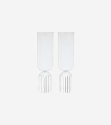May set of 2 champagne flute glasses | Fferrone Design