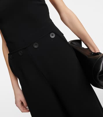 Tabarin wide-leg cady jumpsuit | Max Mara