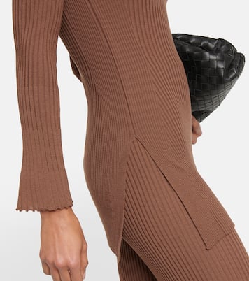 Pullover in lana a coste | Wolford