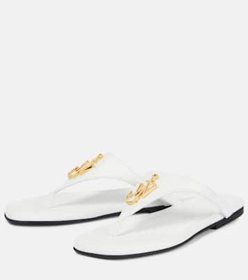 Leather thong sandals | JW Anderson