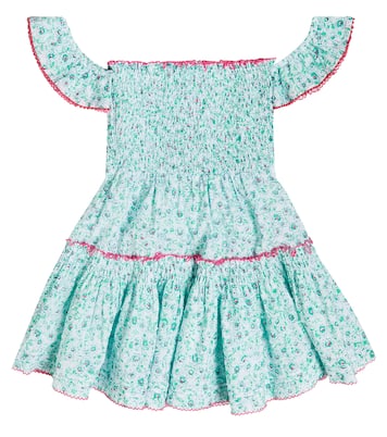 Bedrucktes Kleid Aurora aus Baumwolle | Poupette St Barth Kids
