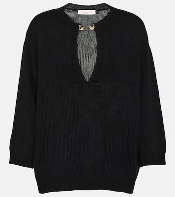 Pullover Rockstud aus Kaschmir | Valentino