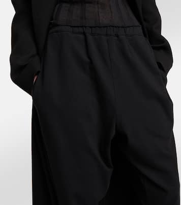 Pantalones tapered Terea de jersey | The Row