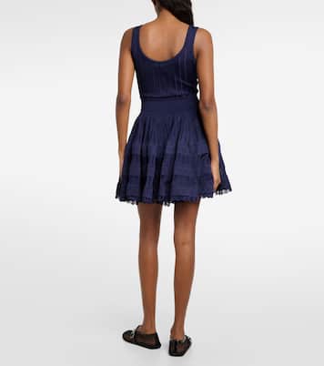 Miniabito in maglia a coste | Alaïa