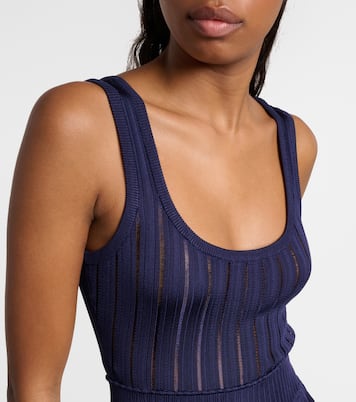 Miniabito in maglia a coste | Alaïa