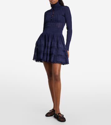 Miniabito in maglia a coste | Alaïa