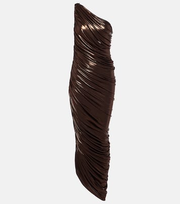 Diana one-shoulder ruched gown | Norma Kamali