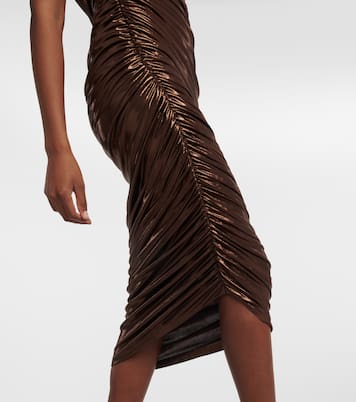 Diana one-shoulder ruched gown | Norma Kamali