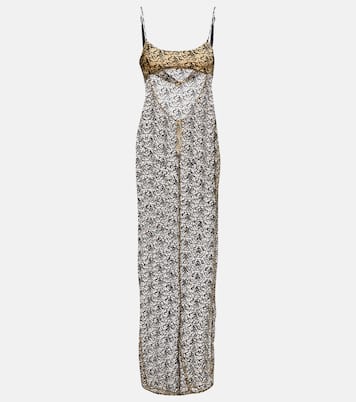 Robe longue en coton mélangé | The Attico