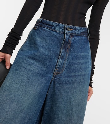 Jeans a gamba larga Jacob a vita alta  | Khaite