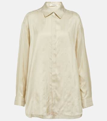 Camicia Nomoon in popeline di seta | The Row