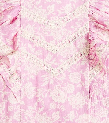 Robe Santa Clarita en coton à fleurs | The New Society